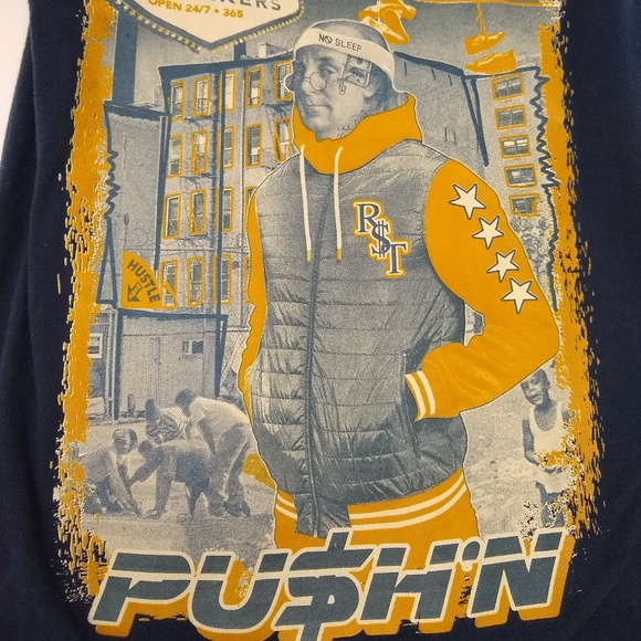 Risq Takers Welcome To The Hustle Pu$h'n T-Shirt M - Picture 2 of 5